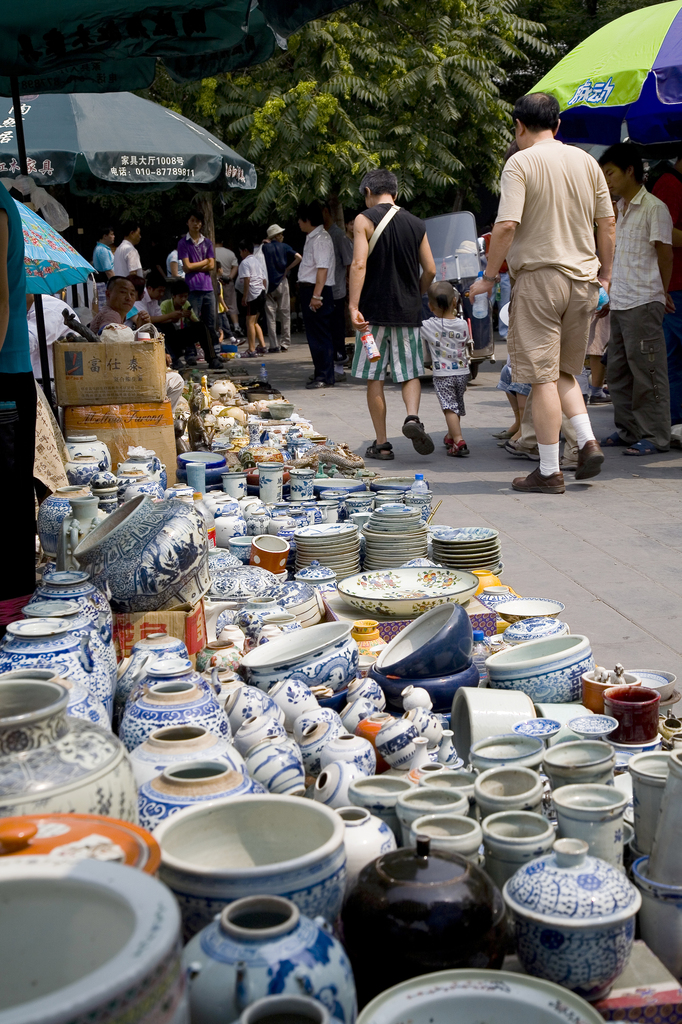 北京潘家园旧货市场图片