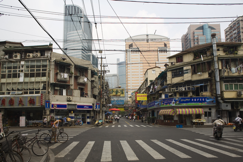 上海街景图片