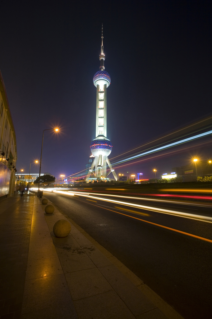 上海之夜天际线图片