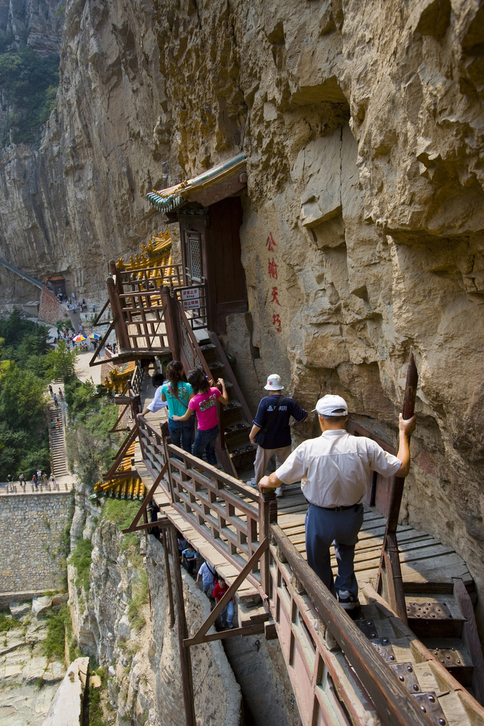 山西省悬空寺图片