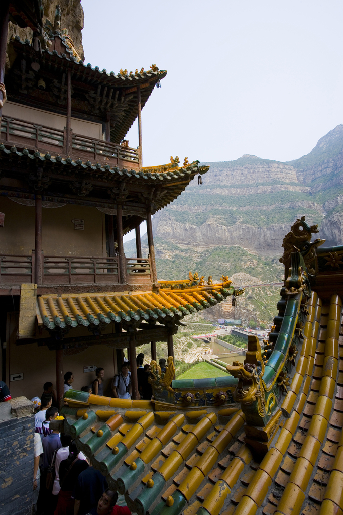 山西省悬空寺图片