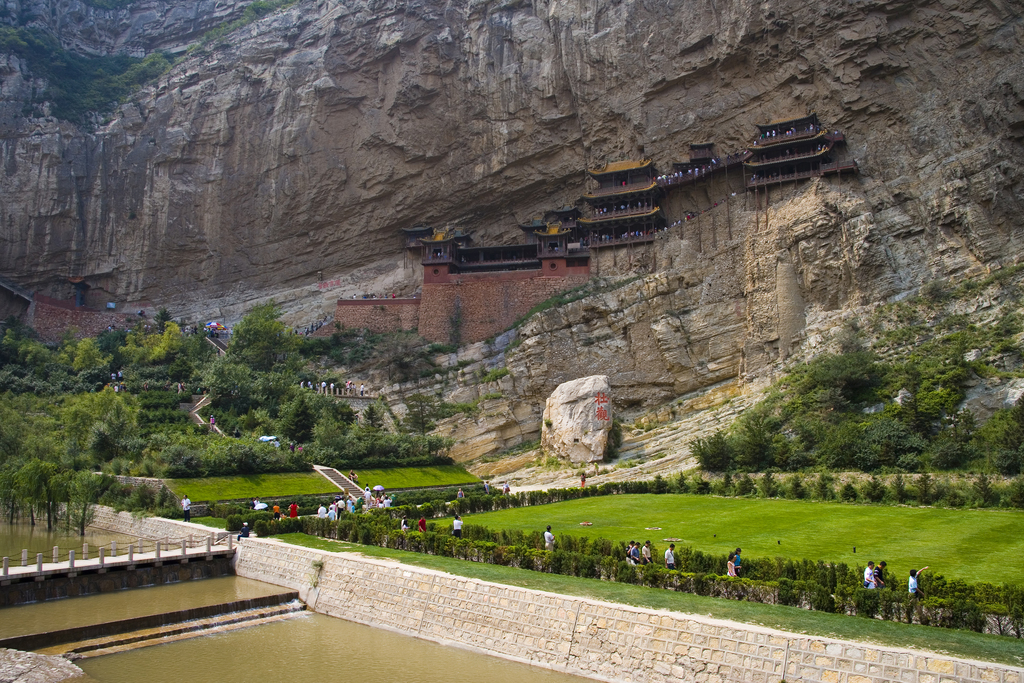 山西省悬空寺图片