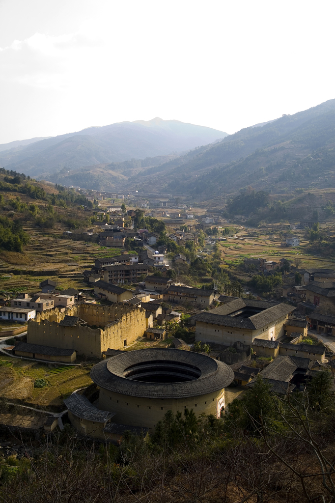 福建永定土楼图片