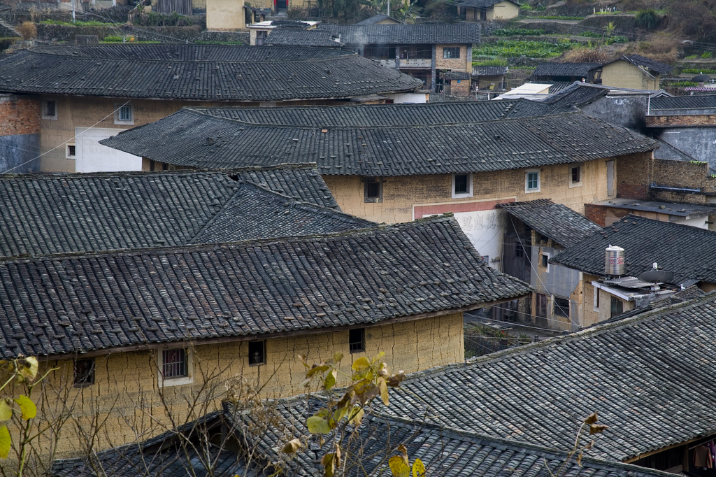 福建永定土楼图片