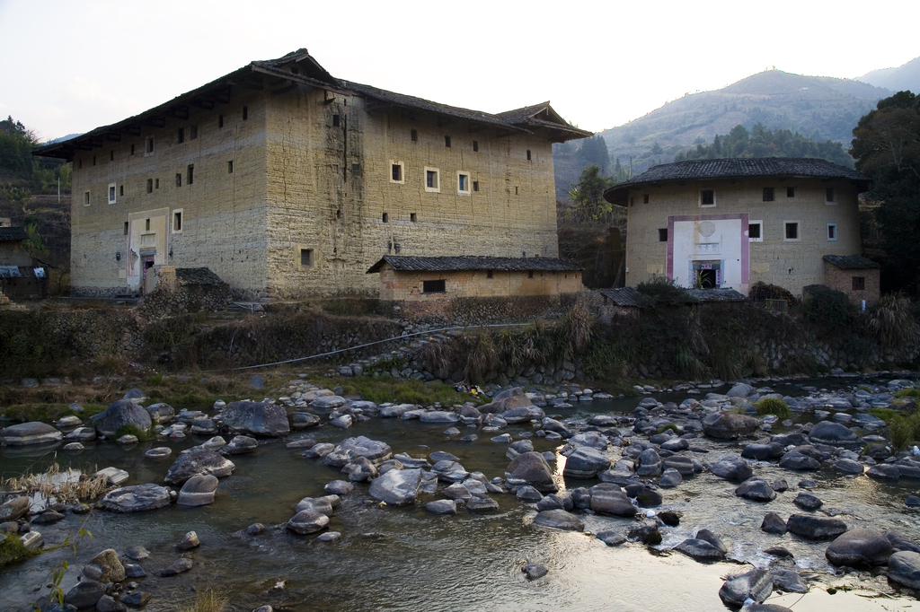 福建永定土楼图片