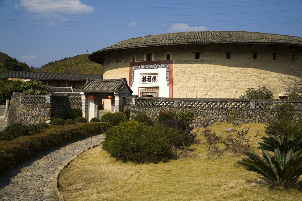 福建永定土楼图片