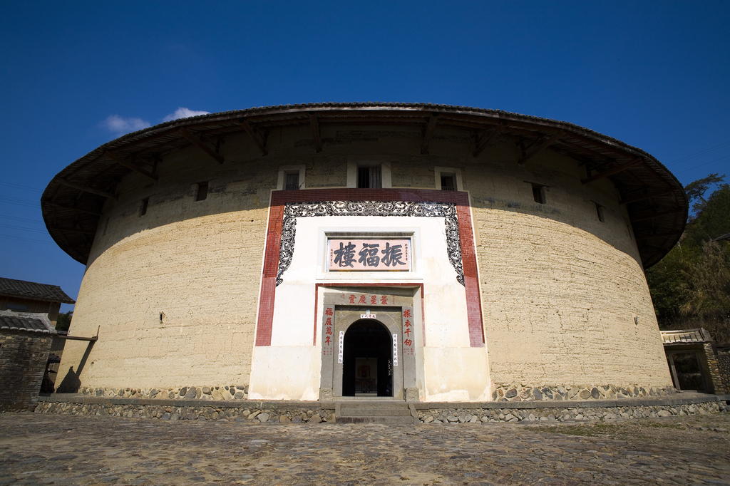 福建永定土楼图片