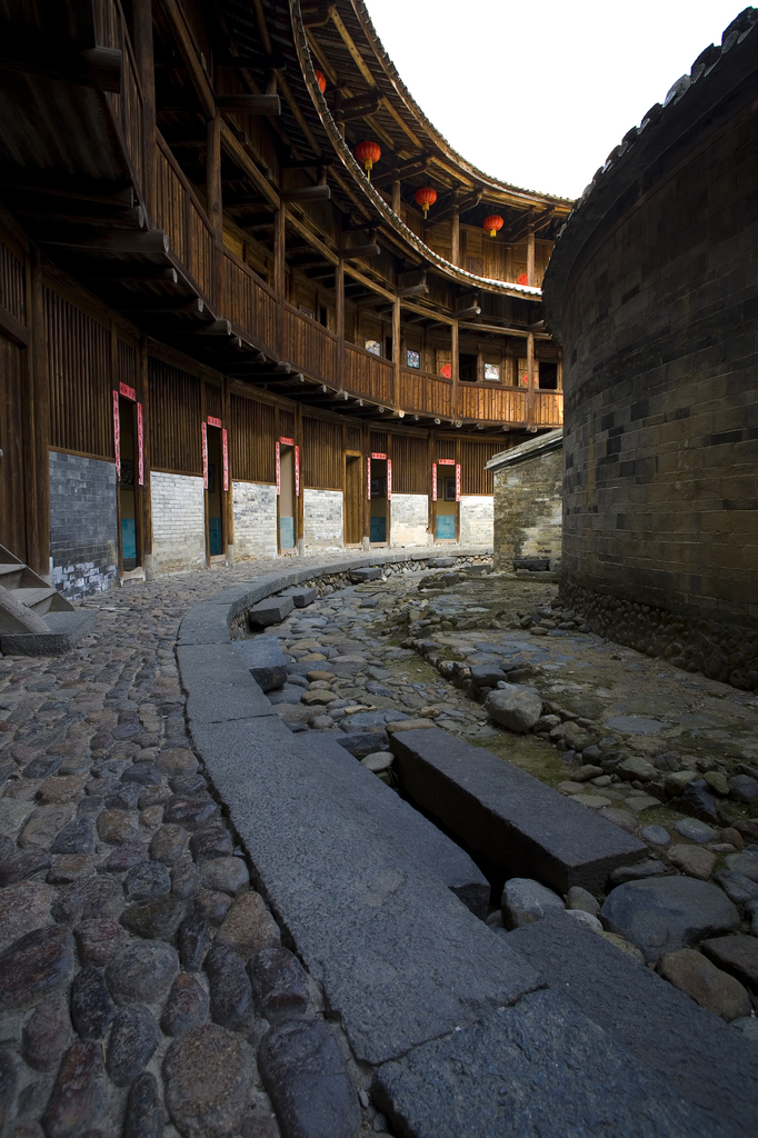 福建永定土楼图片