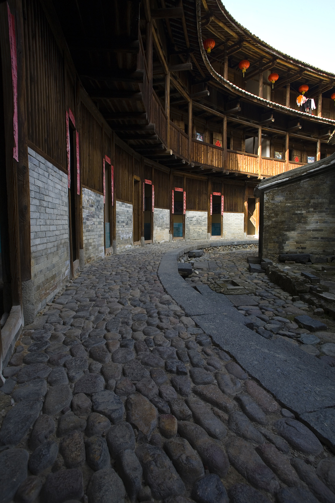 福建永定土楼图片