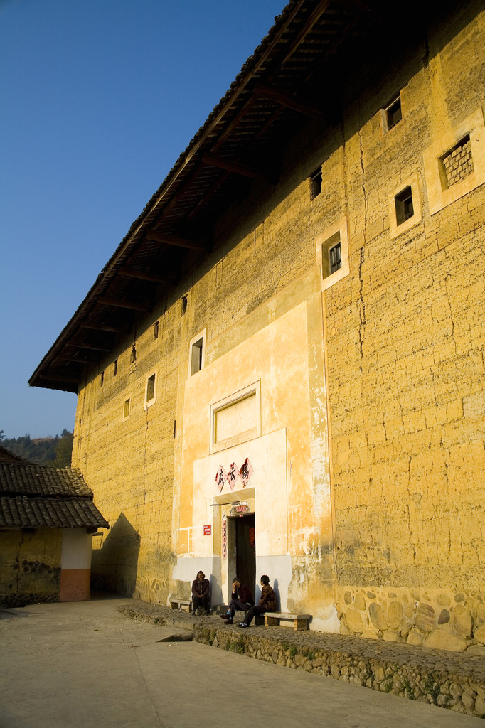 福建永定土楼图片