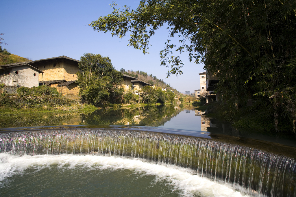 福建永定土楼图片