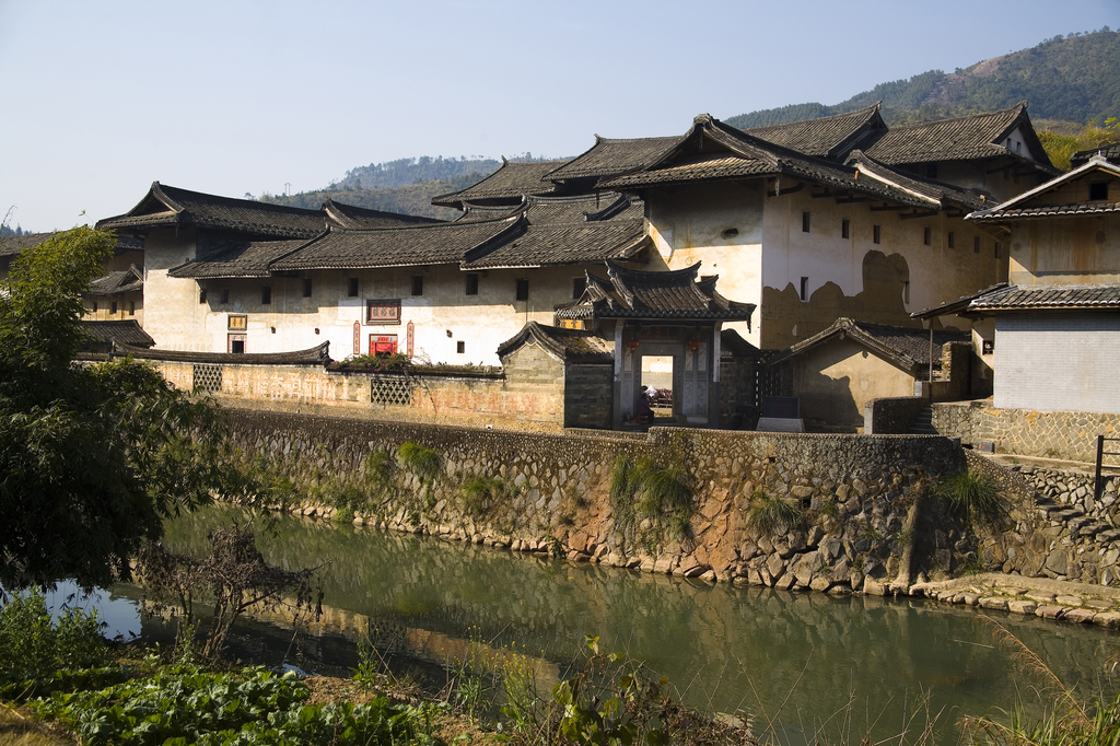 福建永定土楼图片