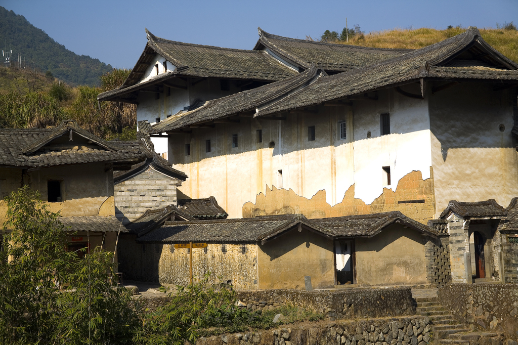 福建永定土楼图片