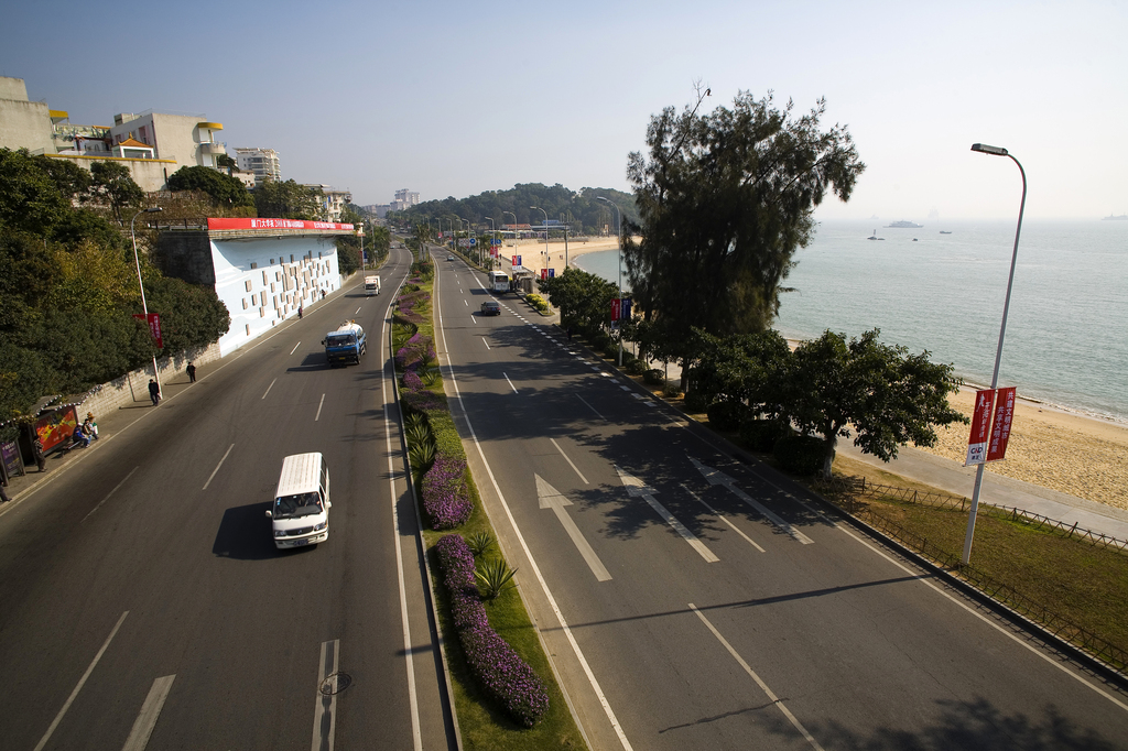 福建厦门环海公路图片