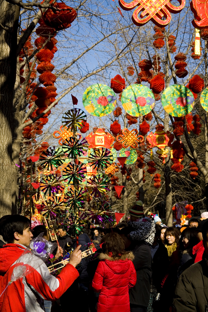 春节庙会图片