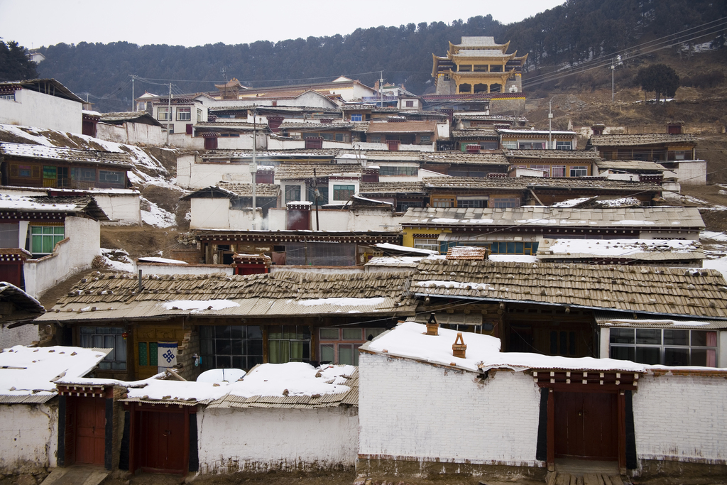 甘南郎木寺图片