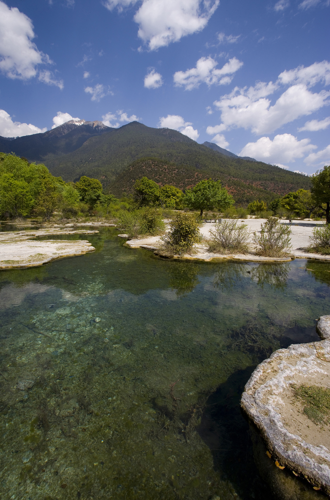 云南,白水台,图片