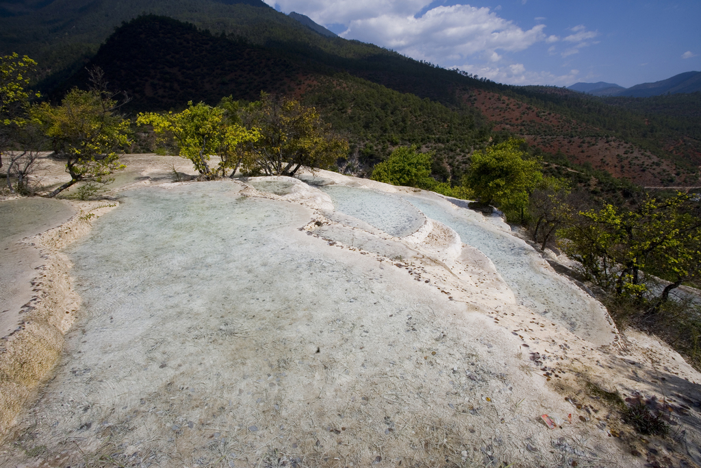 云南,白水台,