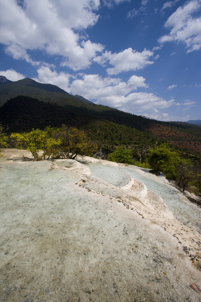 云南,白水台,