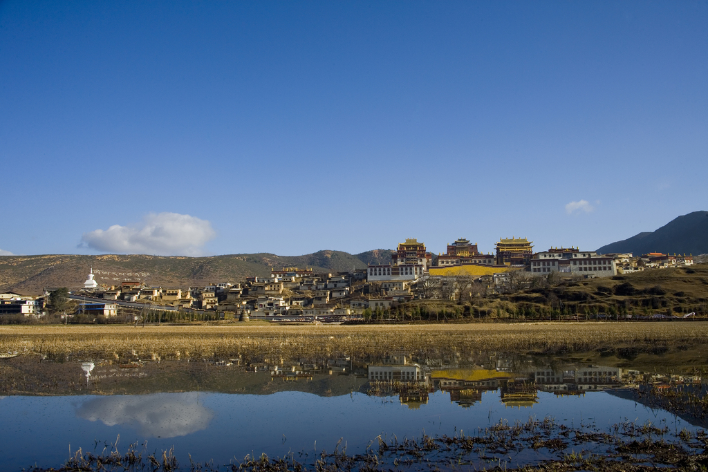 云南,迪庆,香格里拉,松赞林寺,图片