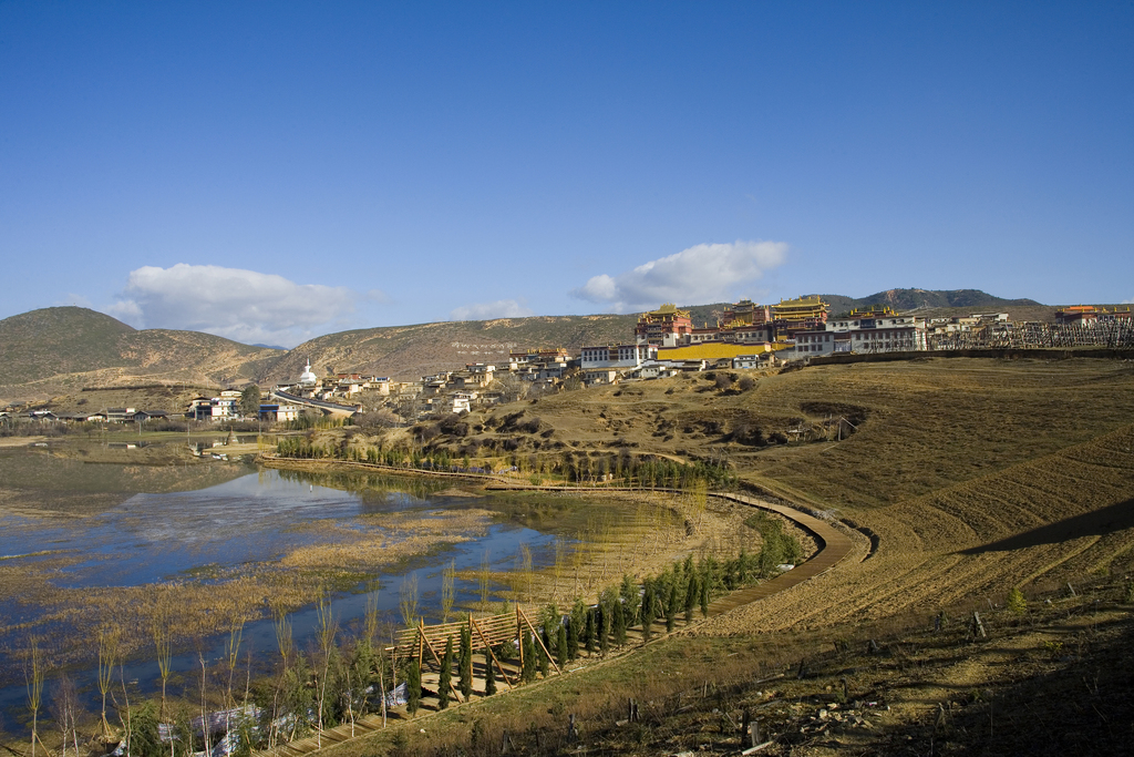 云南,迪庆,香格里拉,松赞林寺,图片