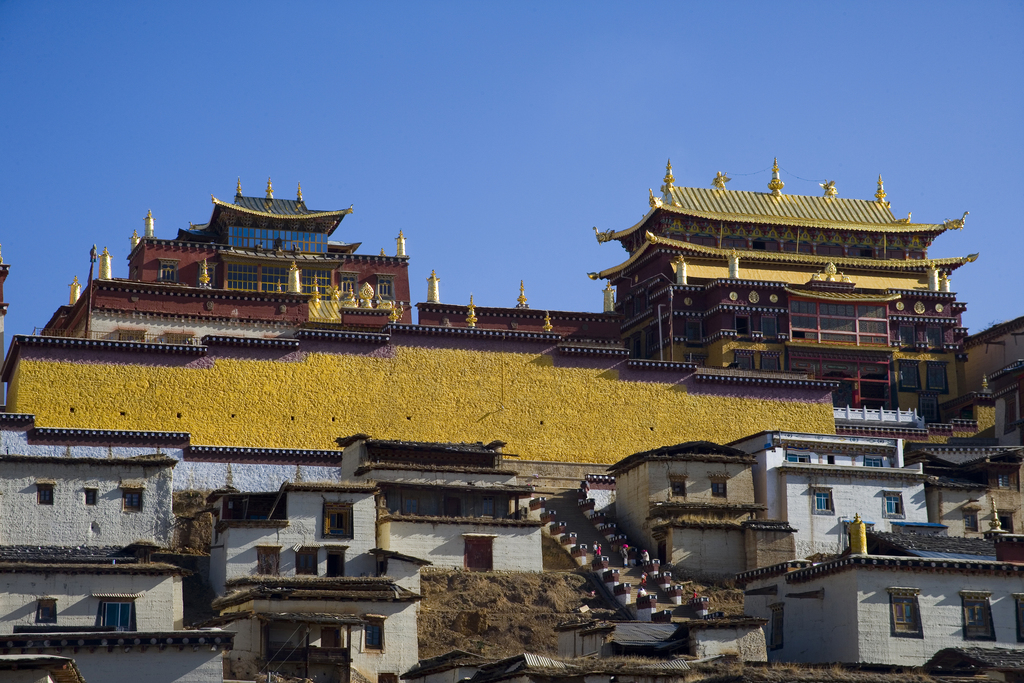 云南,迪庆,香格里拉,松赞林寺,