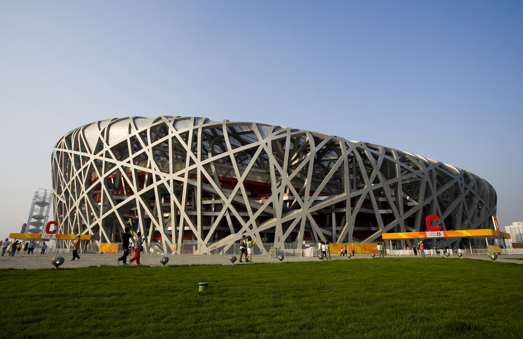 鸟巢,国家体育馆,外景,