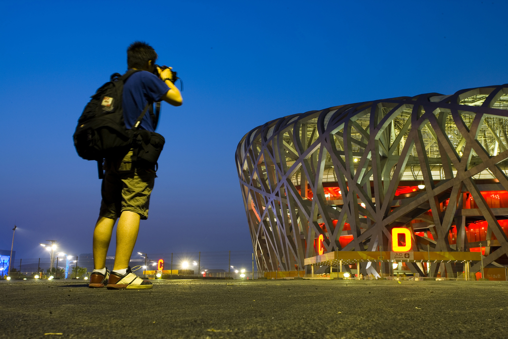 鸟巢,国家体育馆,外景,