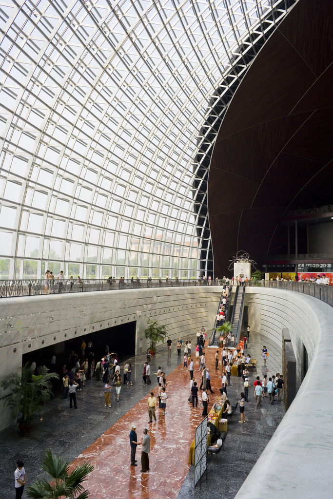 国家大剧院,内景,局部,图片