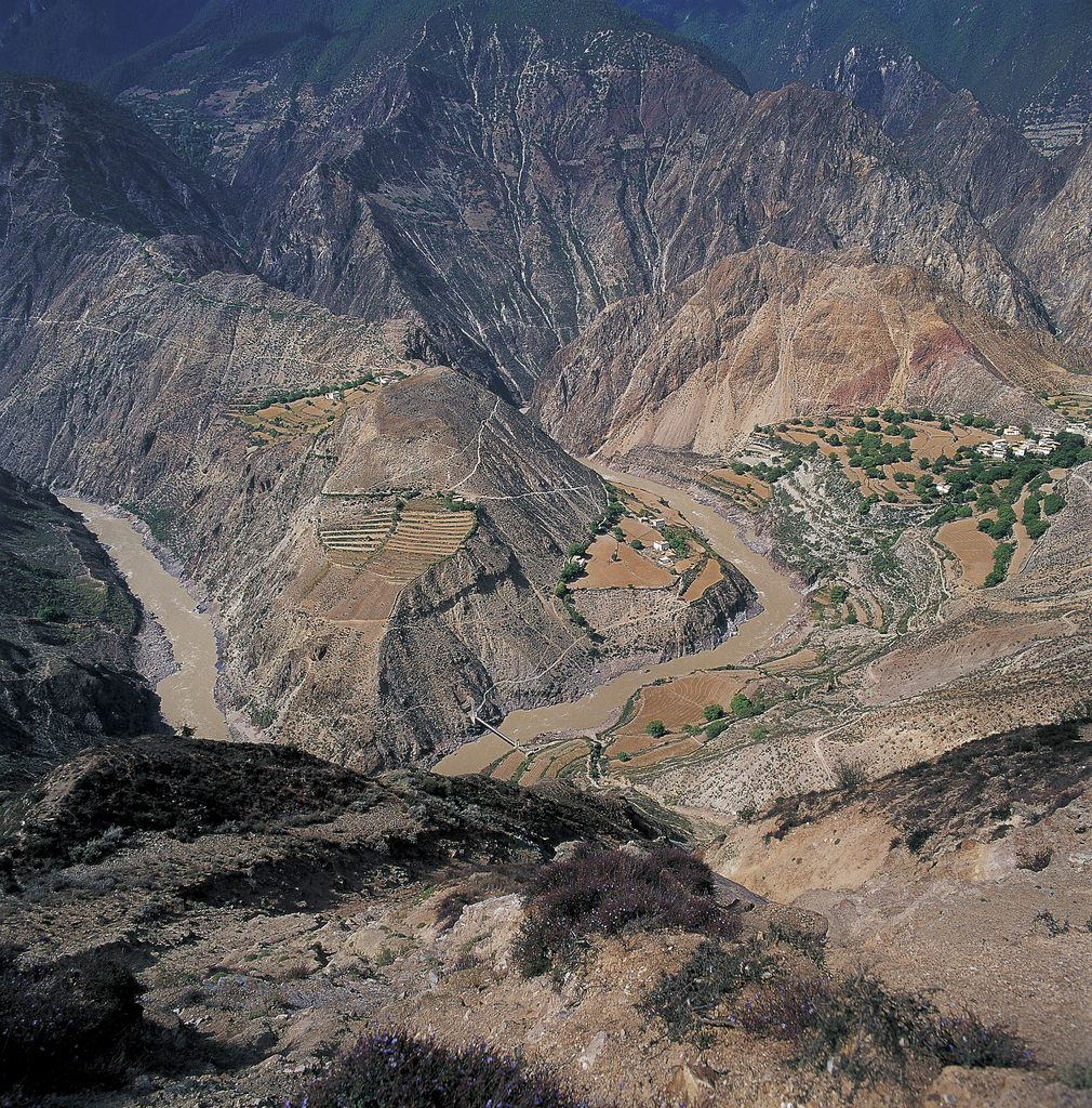 云南,澜沧江,大峡谷图片