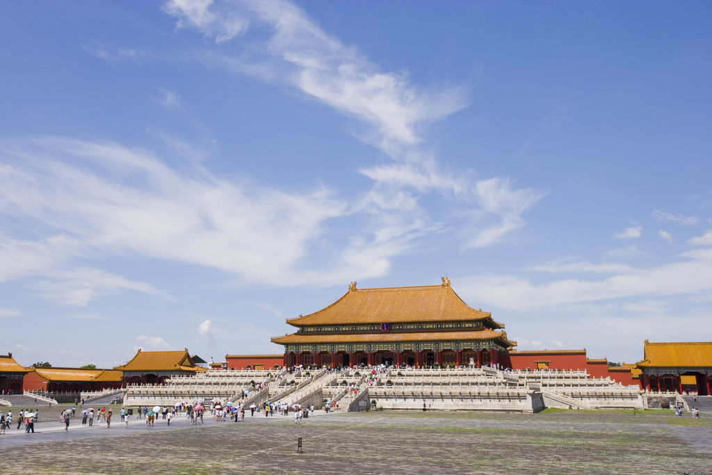 北京,故宫,太和殿图片