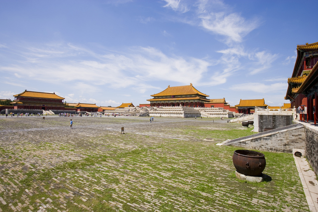 北京,故宫,太和殿图片