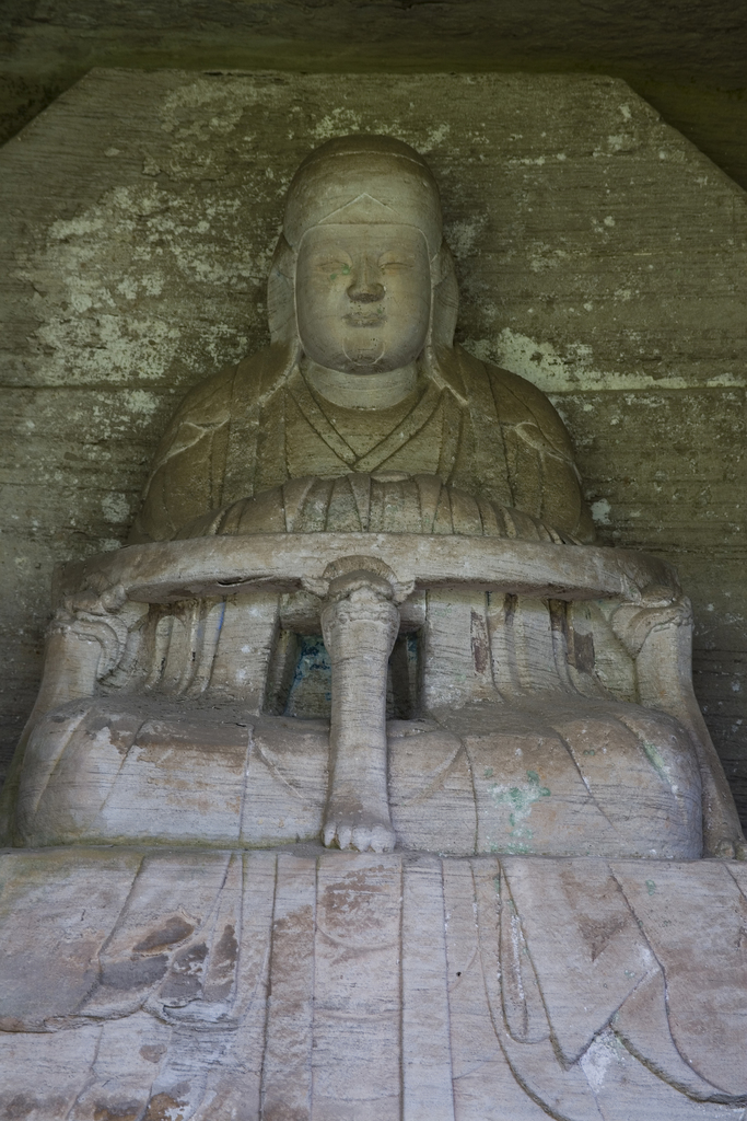 大足北山石刻图片