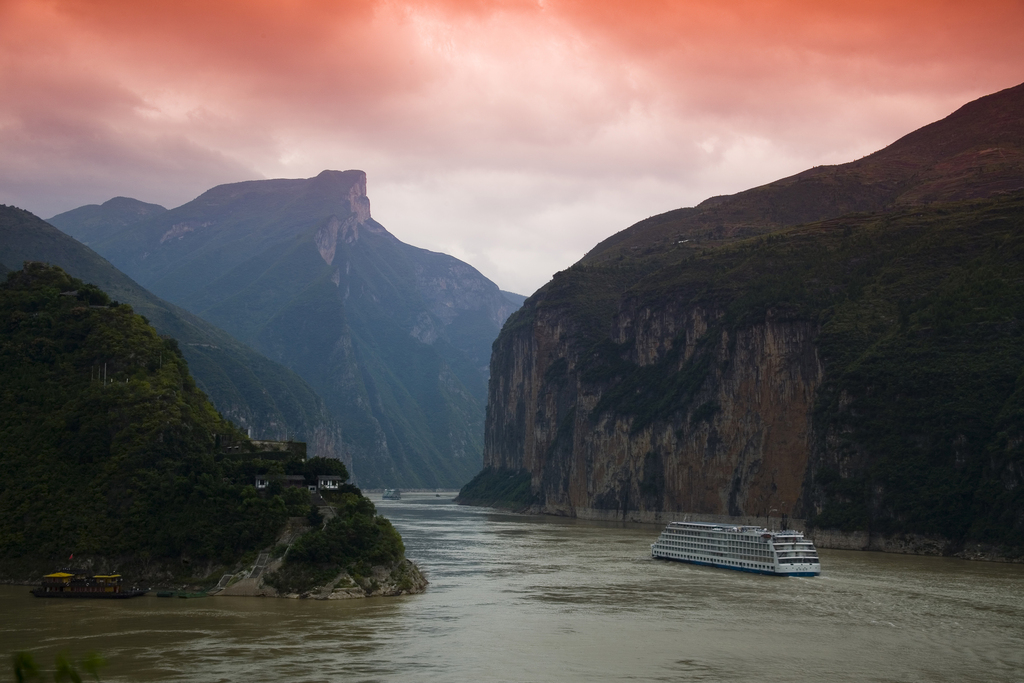 长江三峡翟塘峡图片