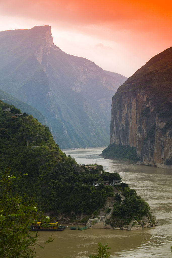 长江三峡翟塘峡图片