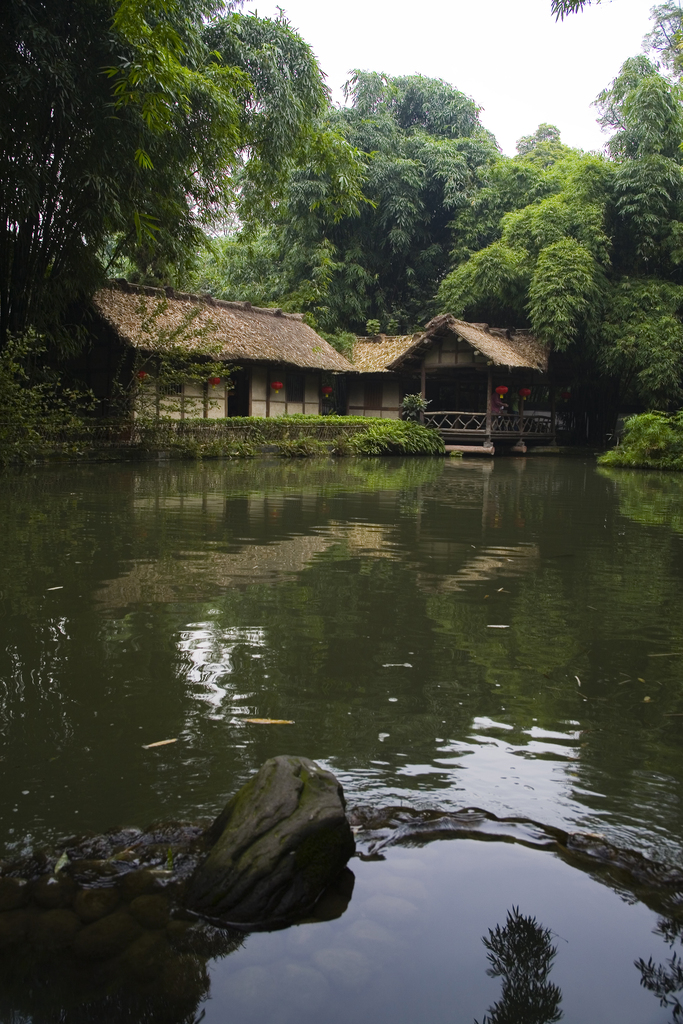 成都杜蒲草堂图片