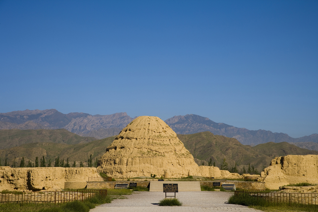 宁夏 银川 西夏王陵图片