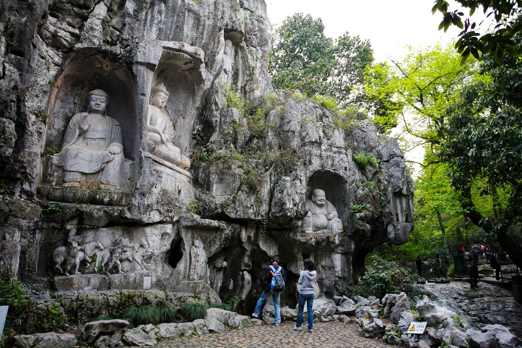 杭州飞来峰图片