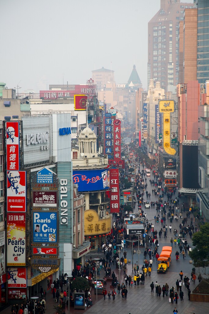 上海南京路图片