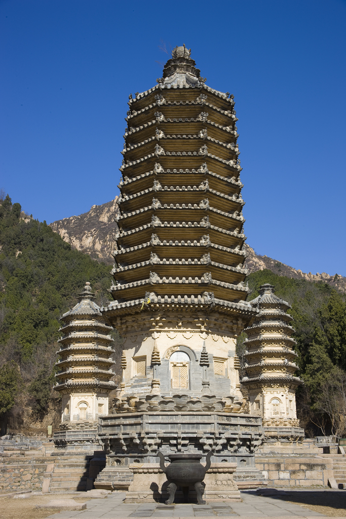 北京银山塔林图片