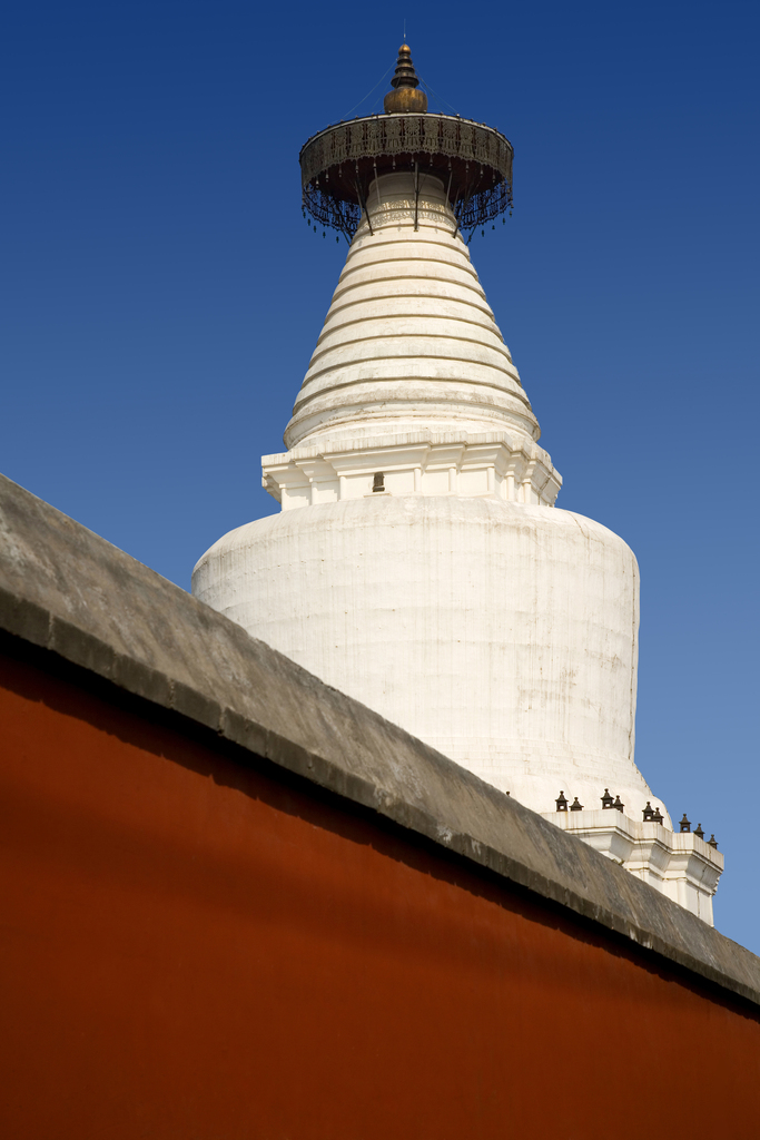 北京白塔寺图片