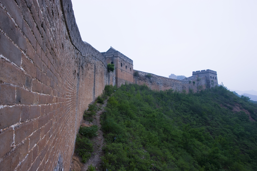 河北金山岭长城图片