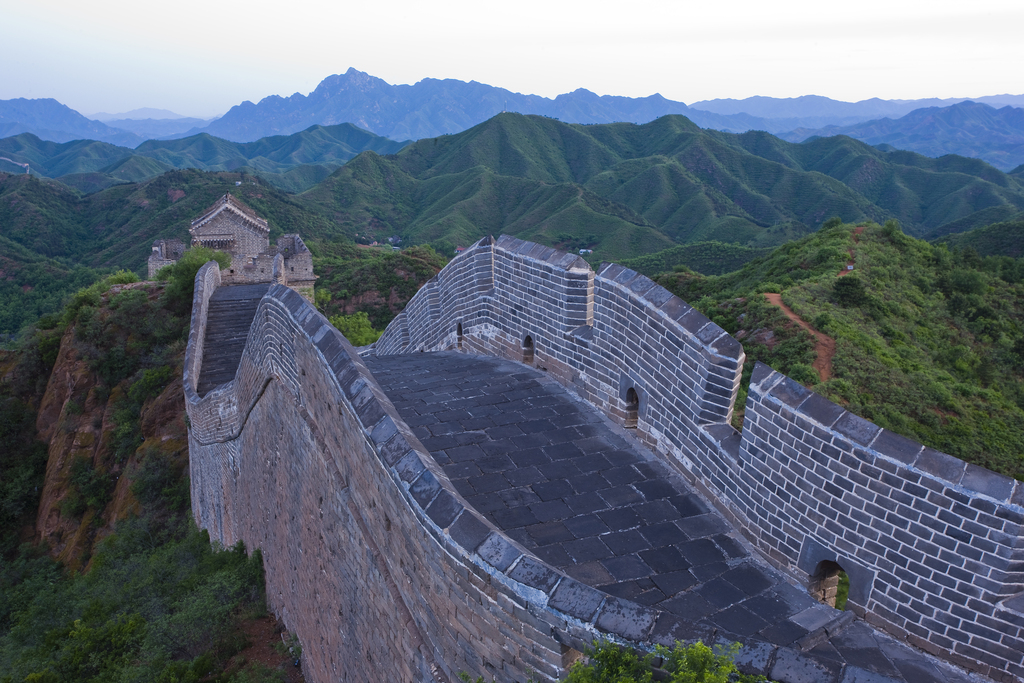 河北金山岭长城图片