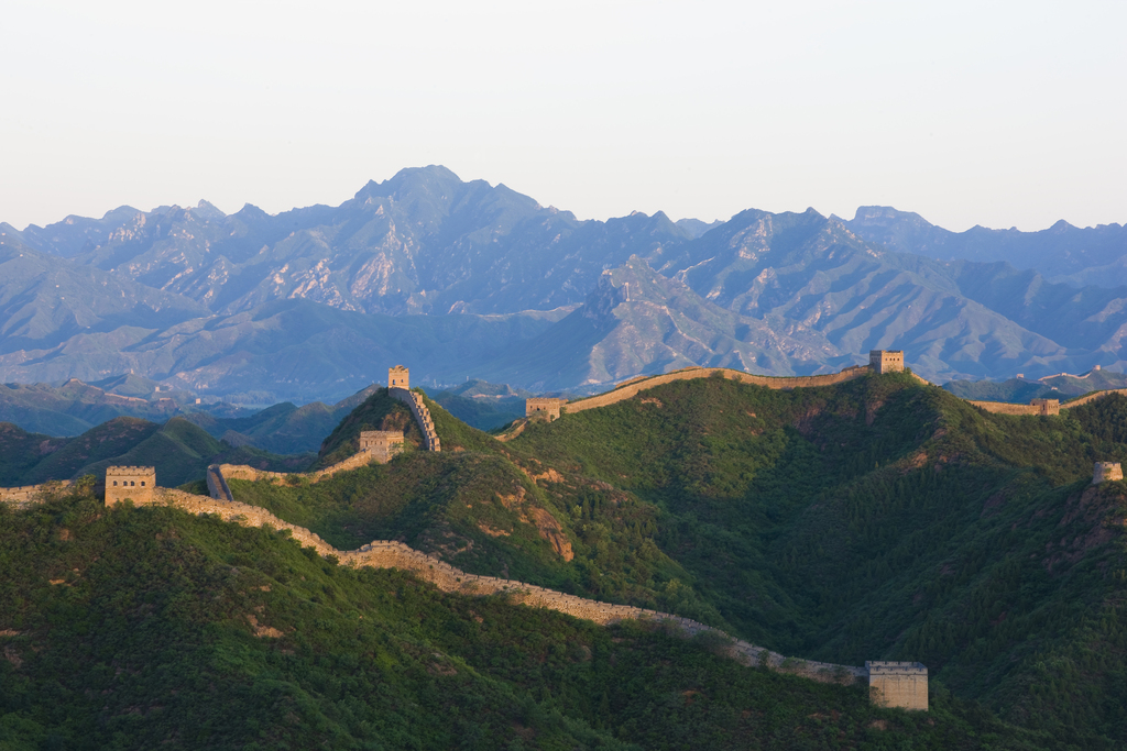 河北金山岭长城图片