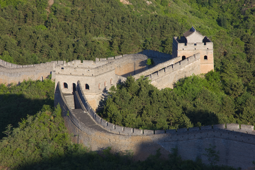 河北金山岭长城图片