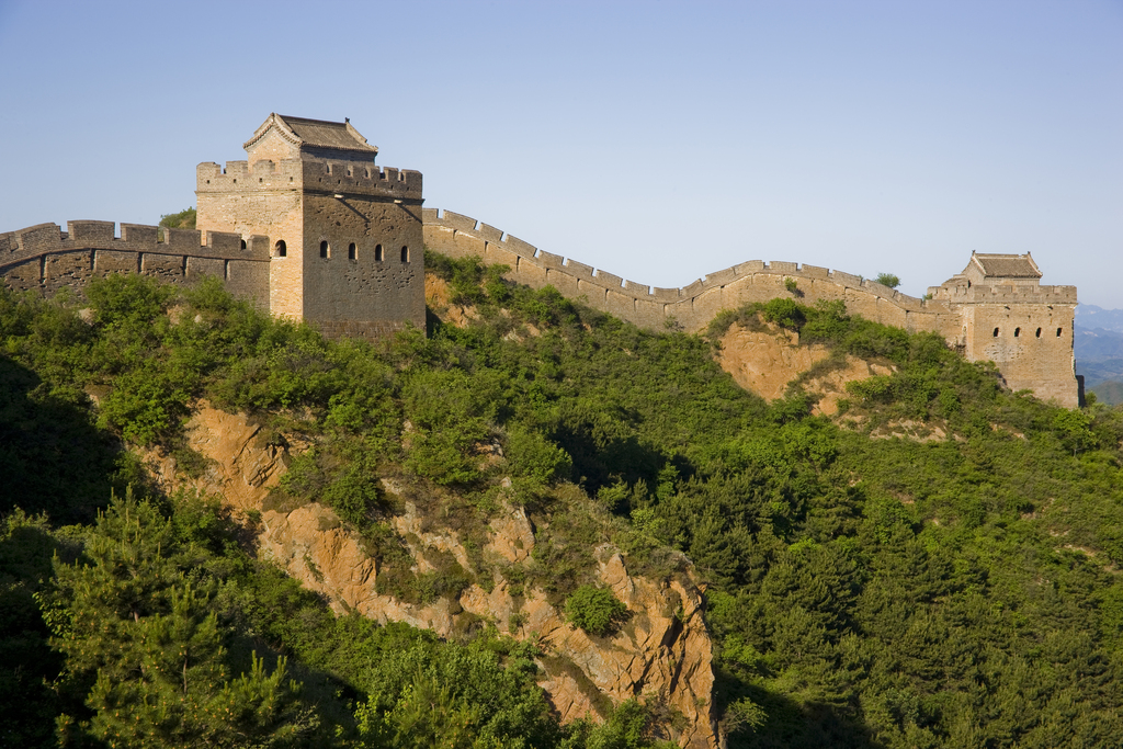 河北金山岭长城图片