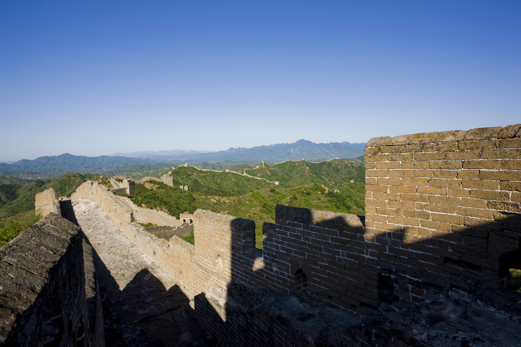 河北金山岭长城图片