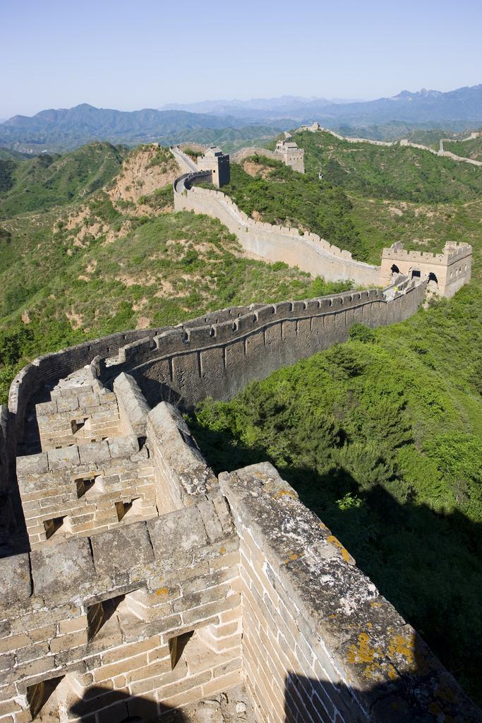 河北金山岭长城图片