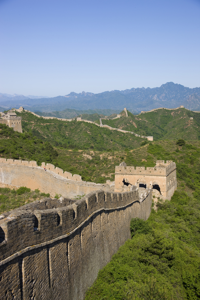 河北金山岭长城图片
