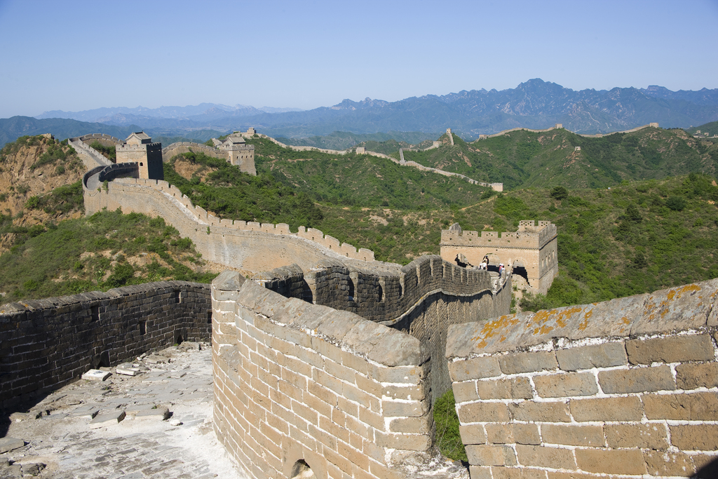 河北金山岭长城图片